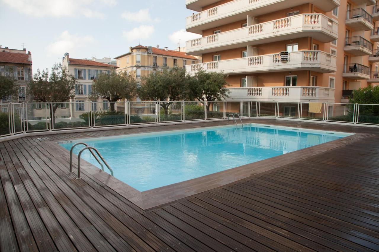 Studio With Swimming Pool 80 Meters Near The Beach Ніцца Екстер'єр фото