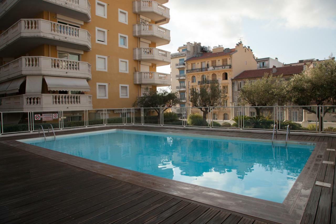 Studio With Swimming Pool 80 Meters Near The Beach Ніцца Екстер'єр фото
